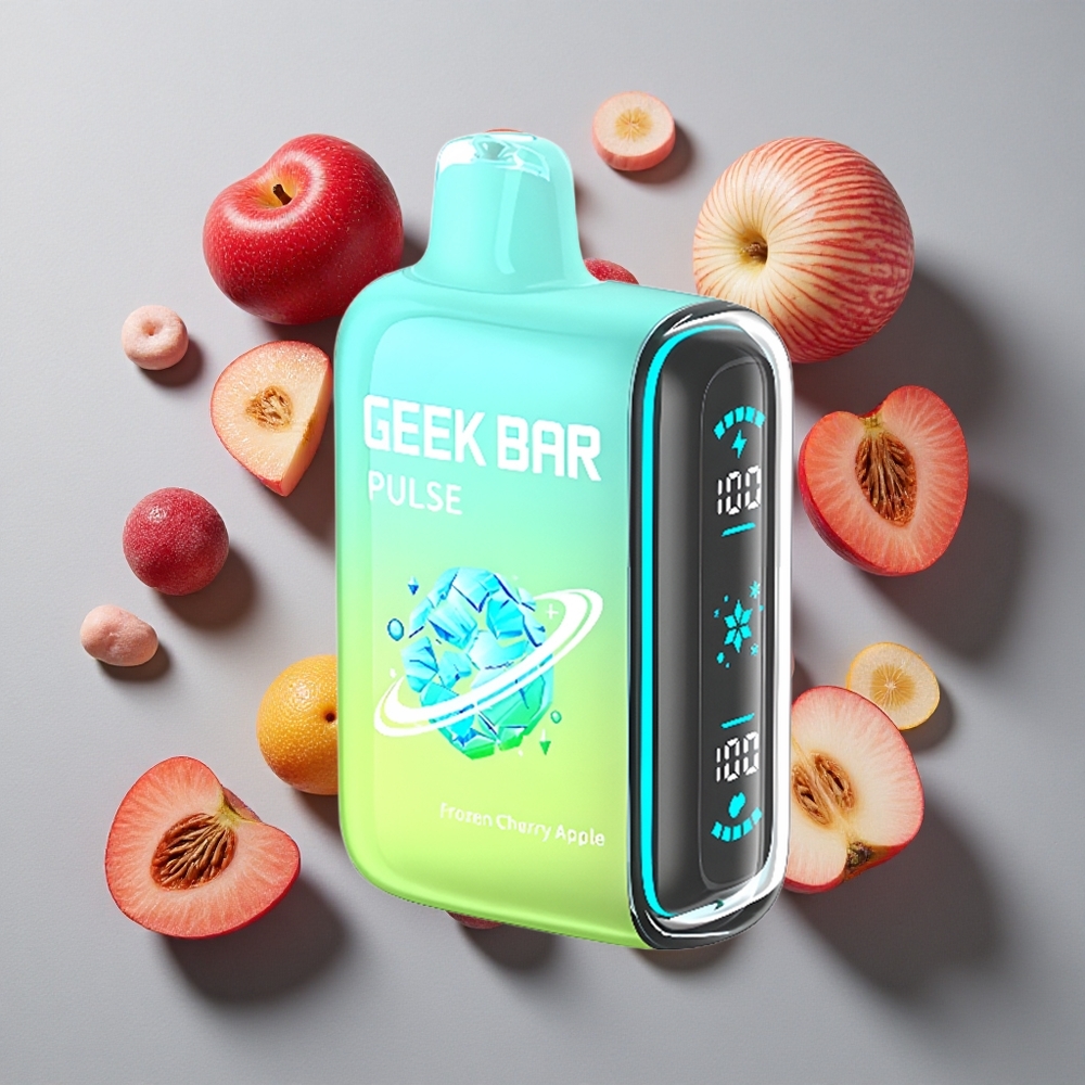 Combinación Congelada GEEK BAR Pulse 15000 Puffs Vape Desechable 16ML Capacidad de E-líquido 5% Nicotina