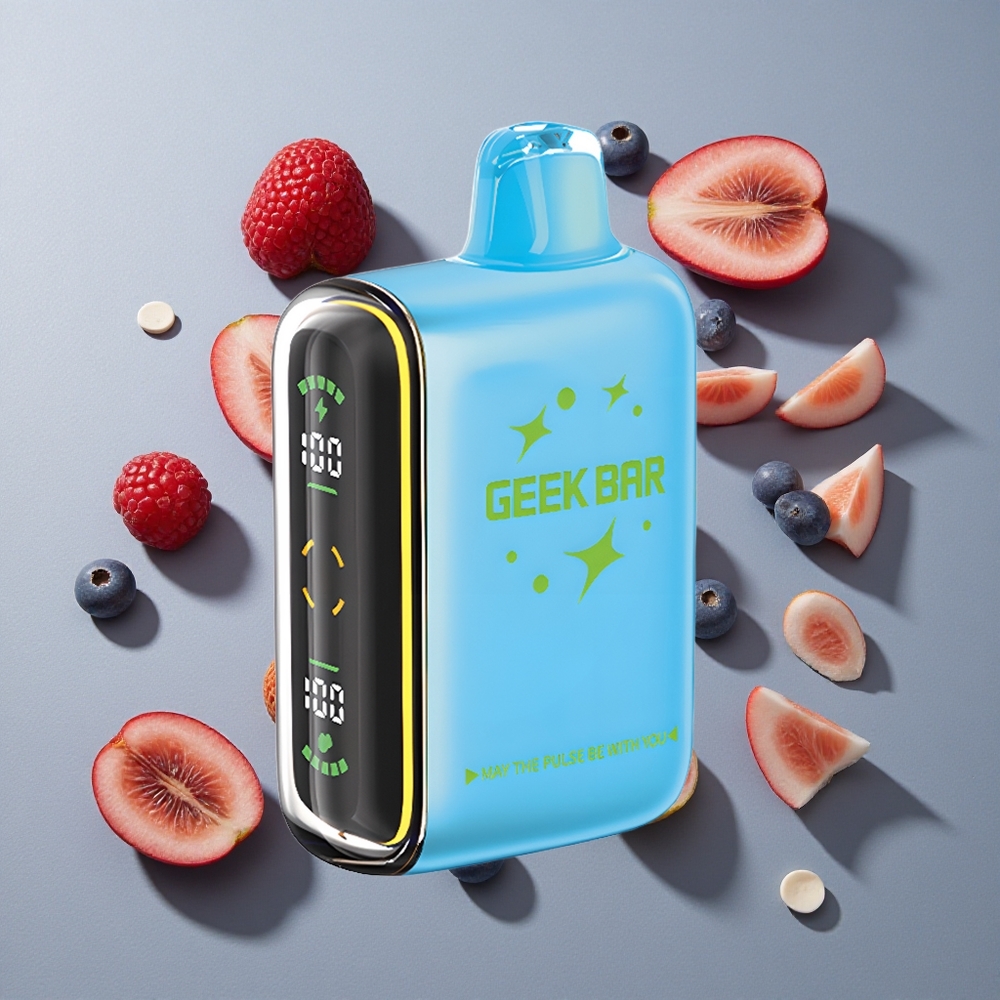 Combinación de Sabores GEEK BAR Pulse 15000 Caladas Capacidad de Líquido: 16ML Puerto de Carga: USB Tipo-C