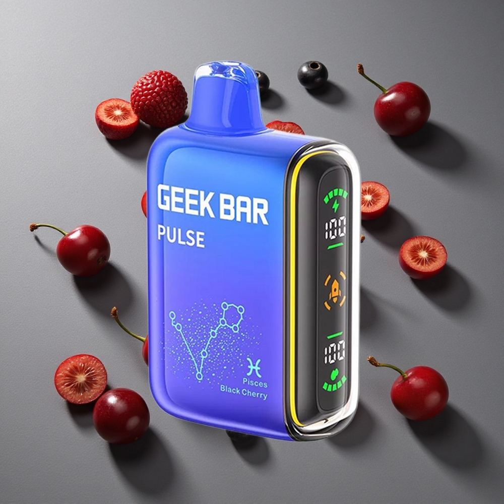 Combinación de Sabores Zodiac GEEK BAR Pulse 15000 Puffs con Capacidad de 16ML y Puerto de Carga USB Tipo-C