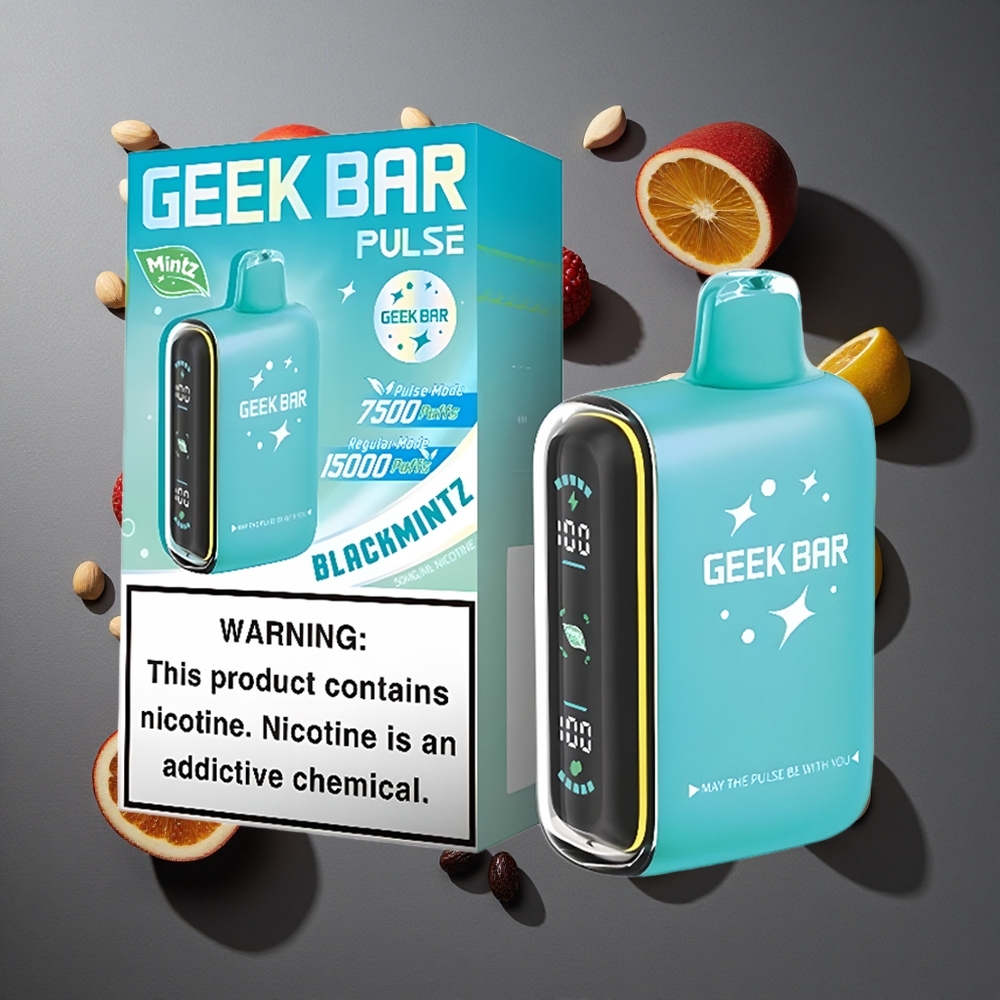 Menta GEEK BAR Pulse 15.000 Caladas con 16ML de Capacidad y 5% de Nicotina