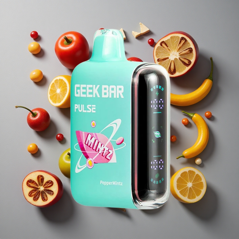Menta GEEK BAR Pulse 15.000 Caladas con 16ML de Capacidad y 5% de Nicotina