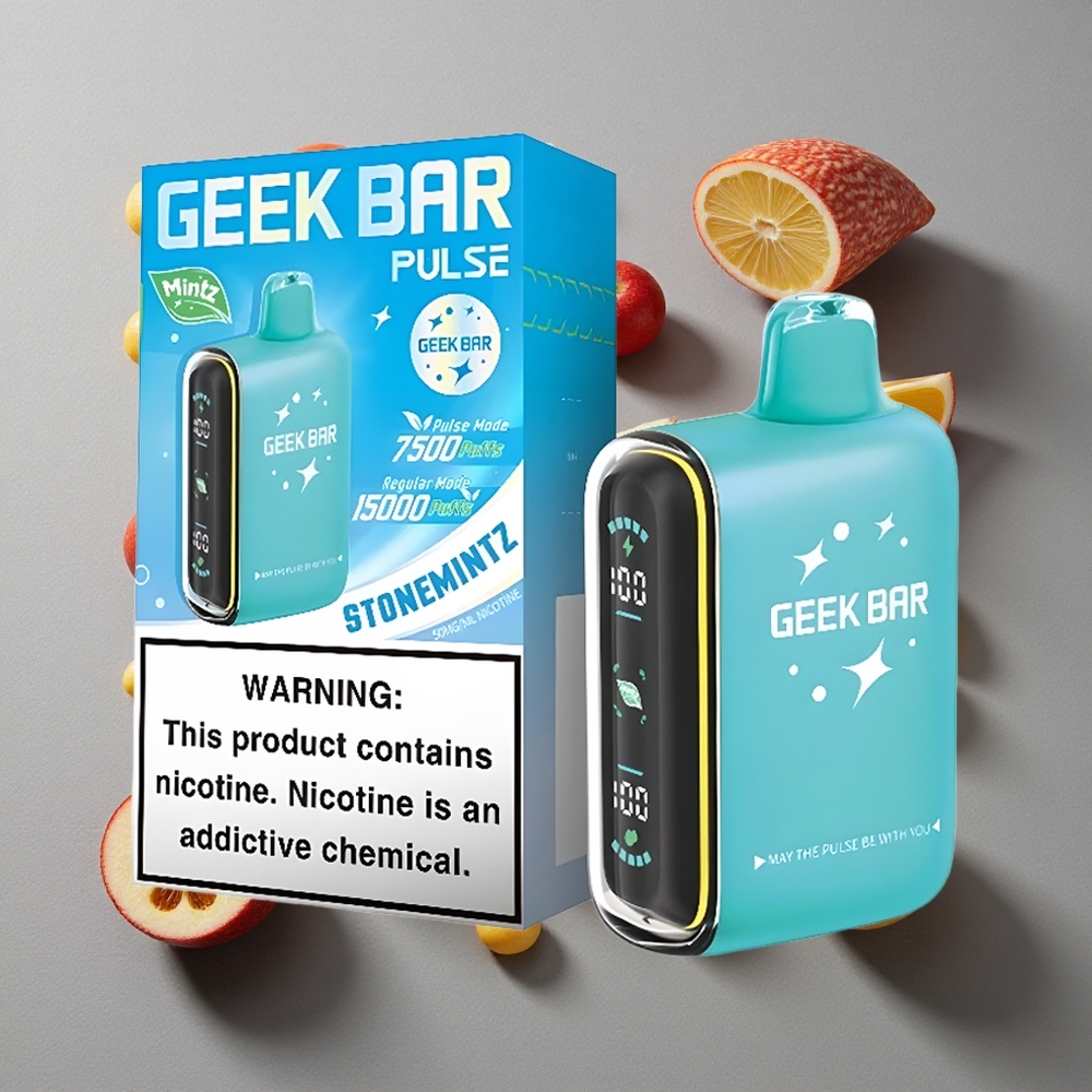 Menta GEEK BAR Pulse 15.000 Caladas con 16ML de Capacidad y 5% de Nicotina