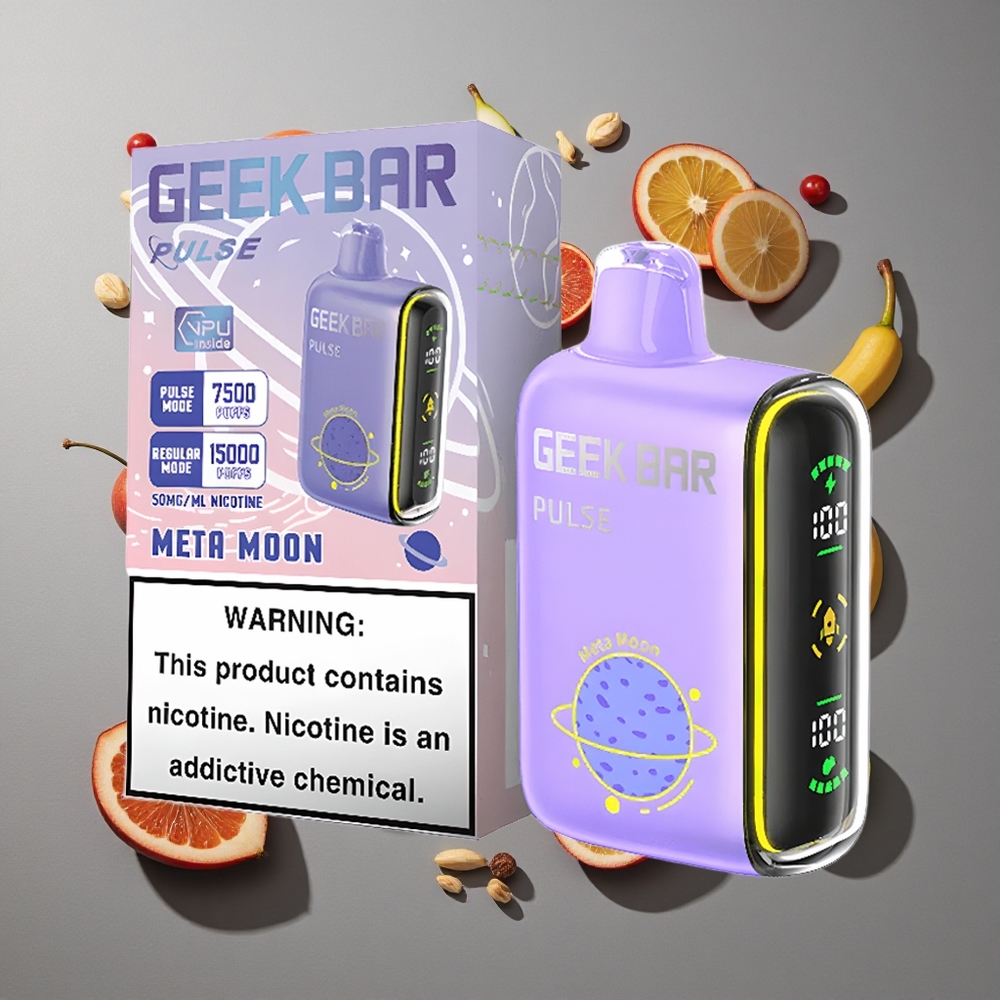 Planeta GEEK BAR Pulse 15000 Caladas con Capacidad de Líquido de 16ML y Puerto de Carga USB Tipo-C