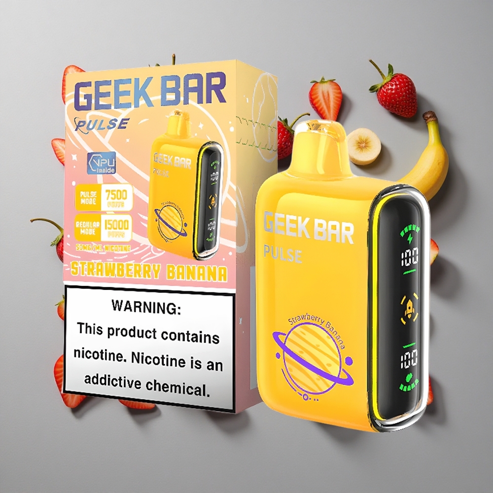 Planeta GEEK BAR Pulse 15000 Caladas con Capacidad de Líquido de 16ML y Puerto de Carga USB Tipo-C