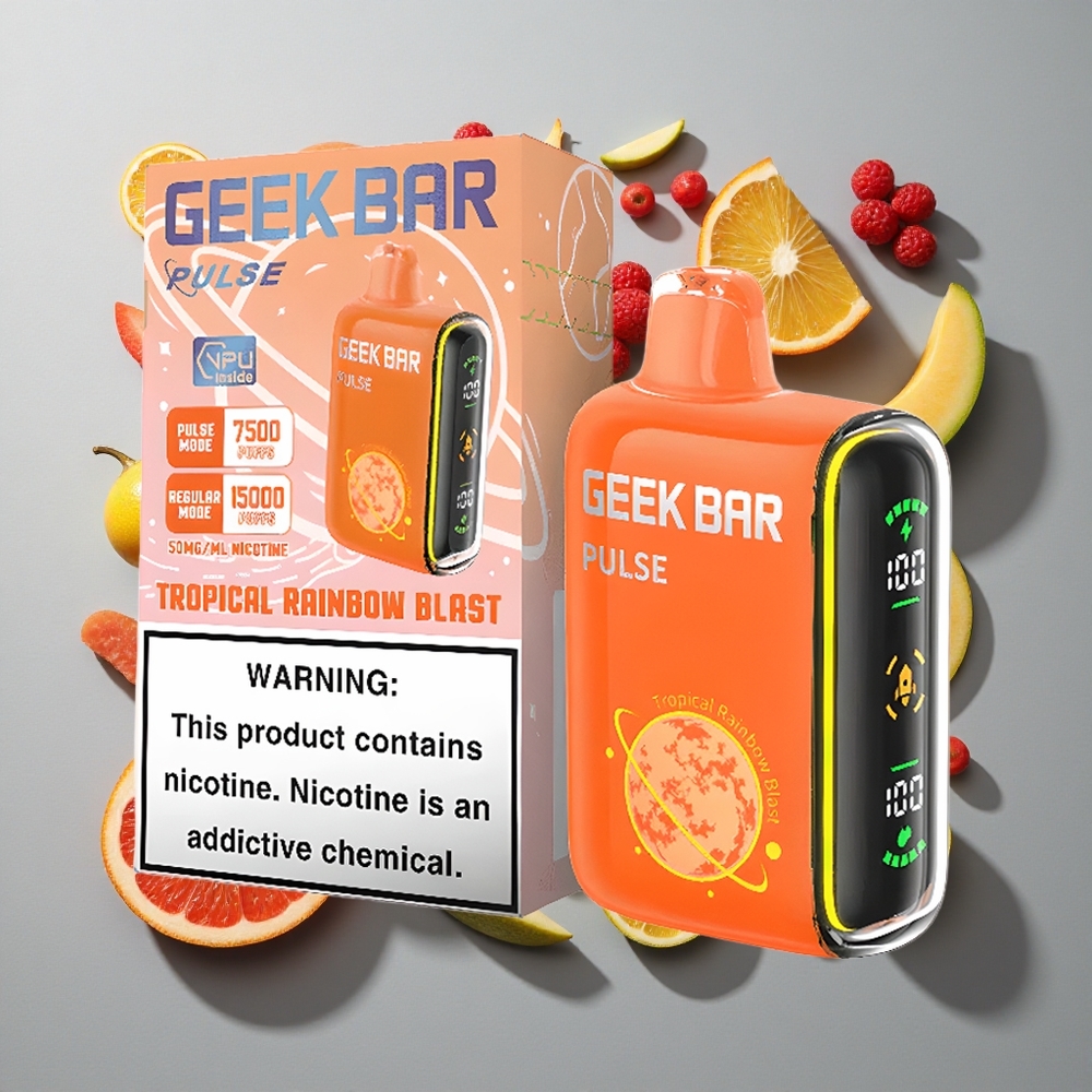 Planeta GEEK BAR Pulse 15000 Caladas con Capacidad de Líquido de 16ML y Puerto de Carga USB Tipo-C
