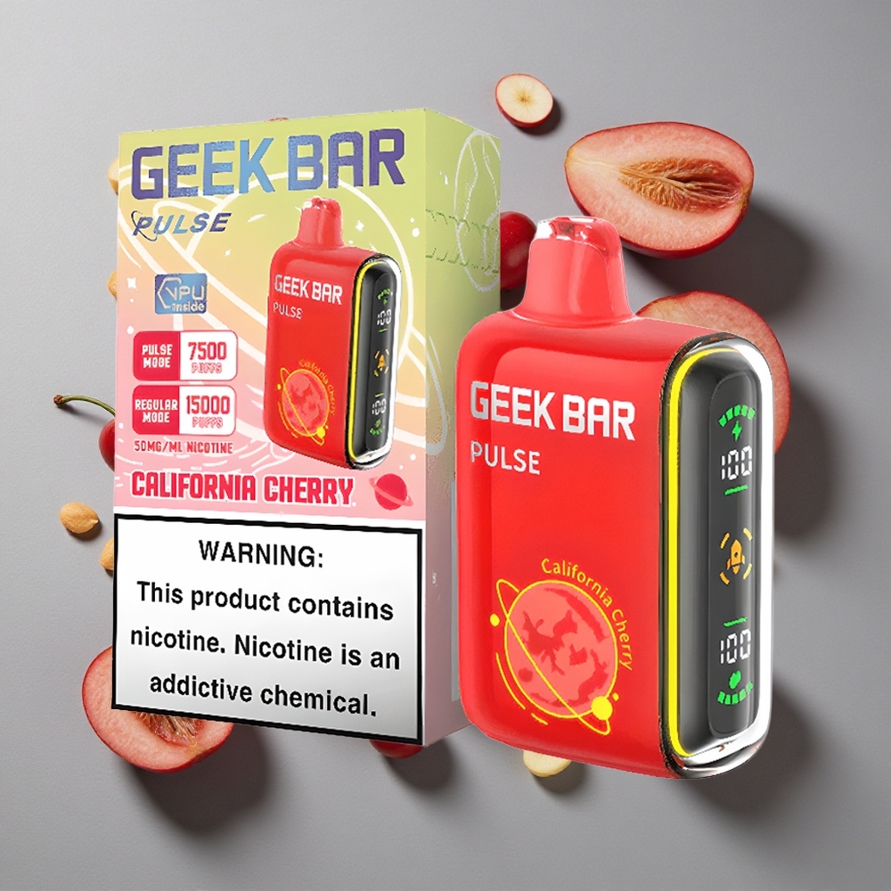 Planeta GEEK BAR Pulse 15000 Caladas con Capacidad de Líquido de 16ML y Puerto de Carga USB Tipo-C