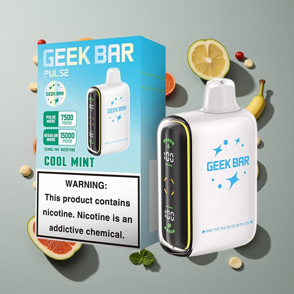 Planeta GEEK BAR Pulse 15000 Caladas con Capacidad de Líquido de 16ML y Puerto de Carga USB Tipo-C