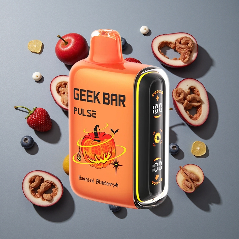 Sabor Halloween GEEK BAR Pulse 15.000 Caladas 16ML de Líquido y Flujo de Aire Ajustable