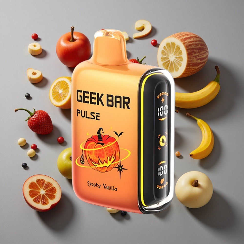 Sabor Halloween GEEK BAR Pulse 15.000 Caladas 16ML de Líquido y Flujo de Aire Ajustable