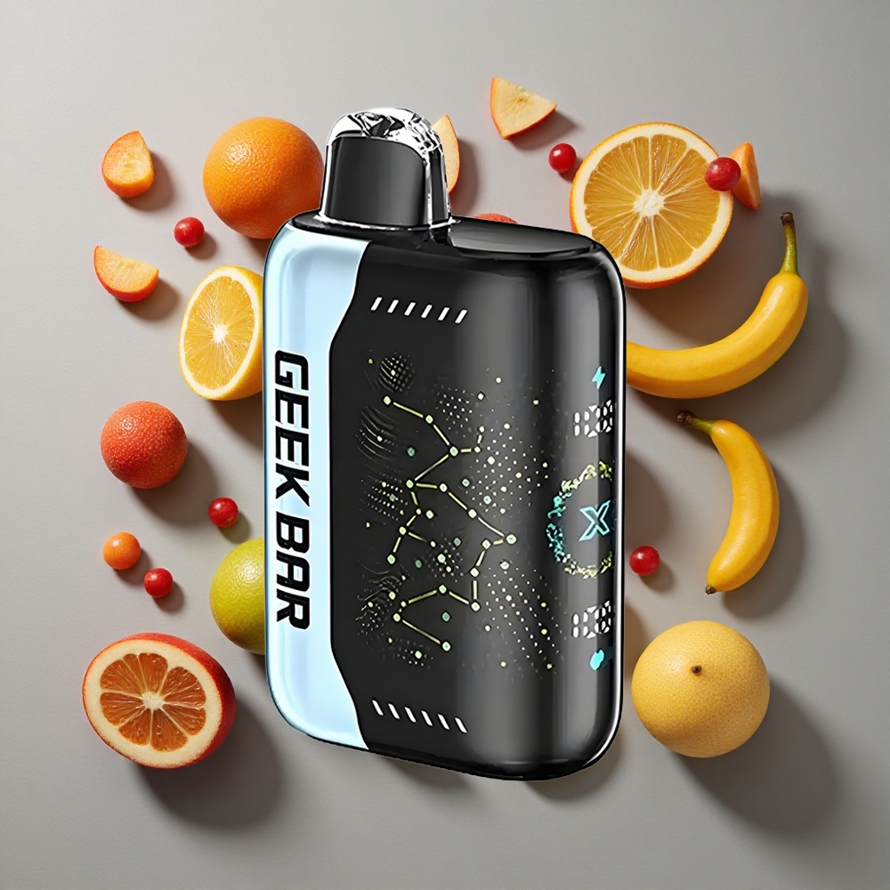 Combinación de Sabores GEEK BAR Pulse X 25000 Caladas Pantalla Curva 3D y Carga USB Tipo-C