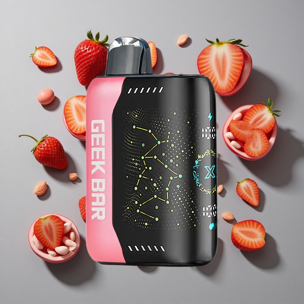 Combinación de Sabores GEEK BAR Pulse X con Pantalla Indicadora Curva en 3D y Carga USB Tipo-C Versión Estándar