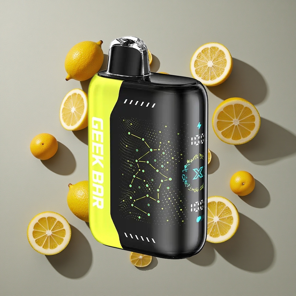 Combinación de Sabores GEEK BAR Pulse X con Pantalla Indicadora Curva en 3D y Carga USB Tipo-C Versión Estándar