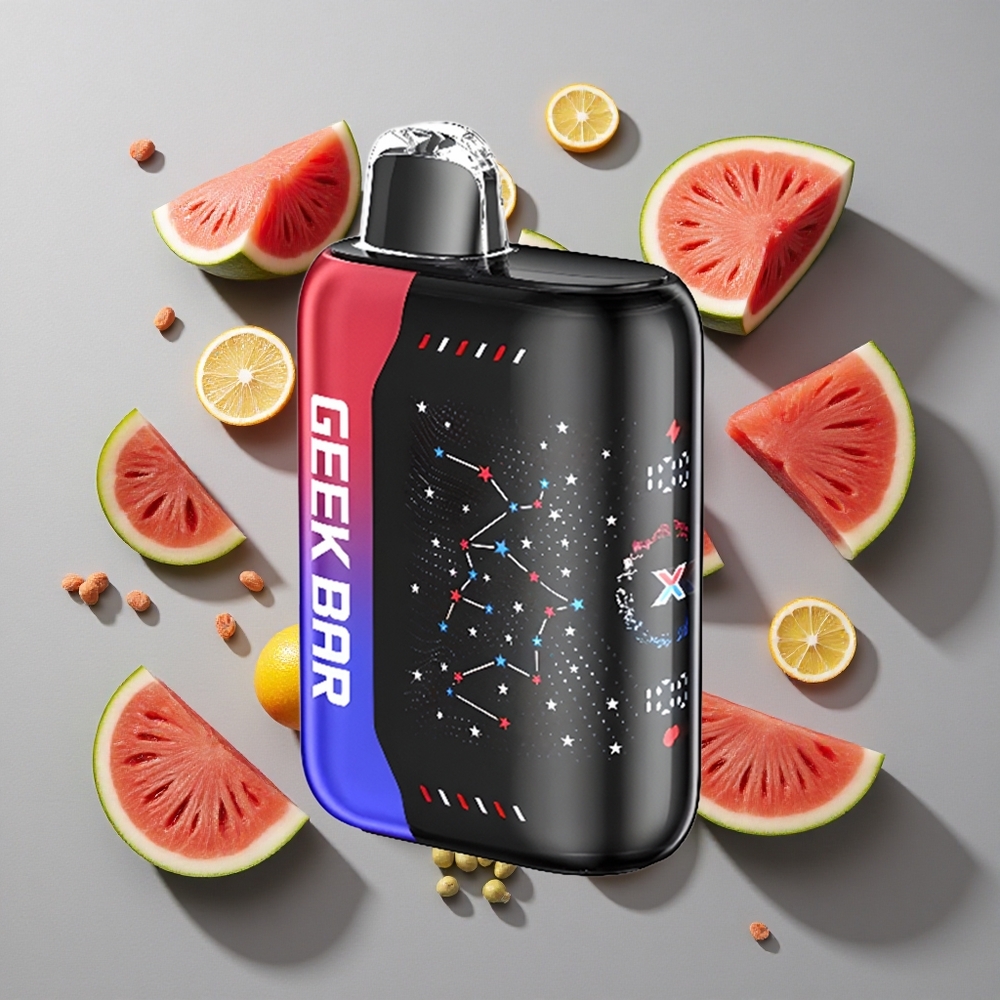 Patriota GEEK BAR Pulse X 25000 Caladas Vape Desechable con Pantalla Curva 3D y Doble Bobina Mesh