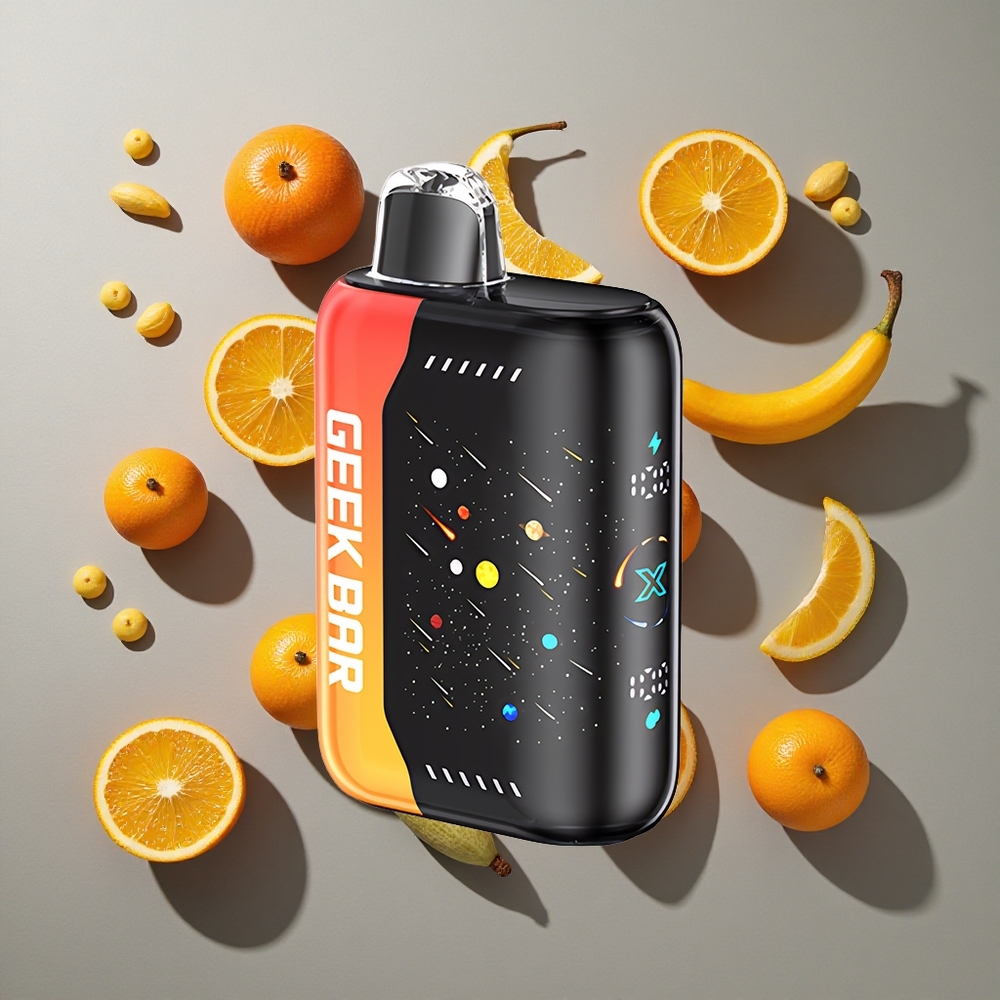 Naranja Dragón GEEK BAR Pulse X 42K Caladas Pantalla Curva 3D