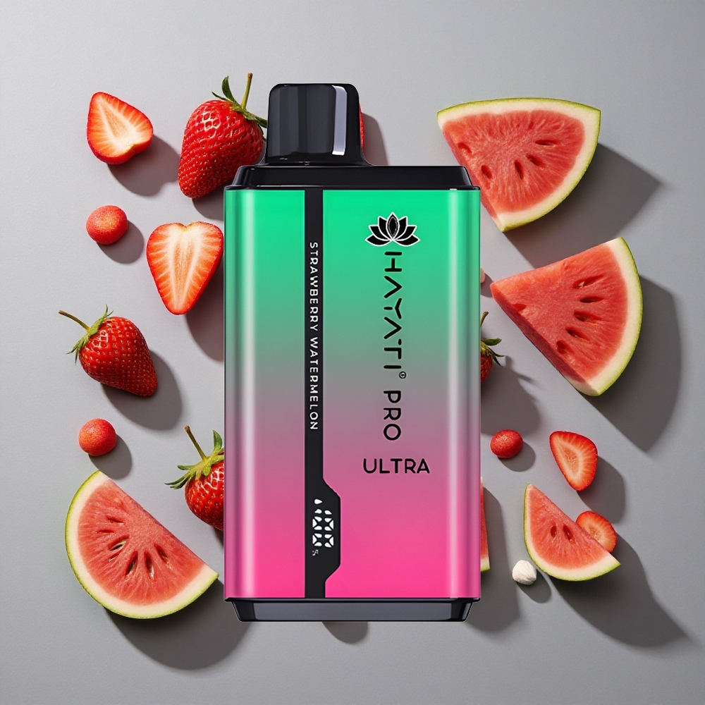 Fresa Sandía Hayati Pro Ultra 15000 Caladas Batería 850mAh 2 12ml