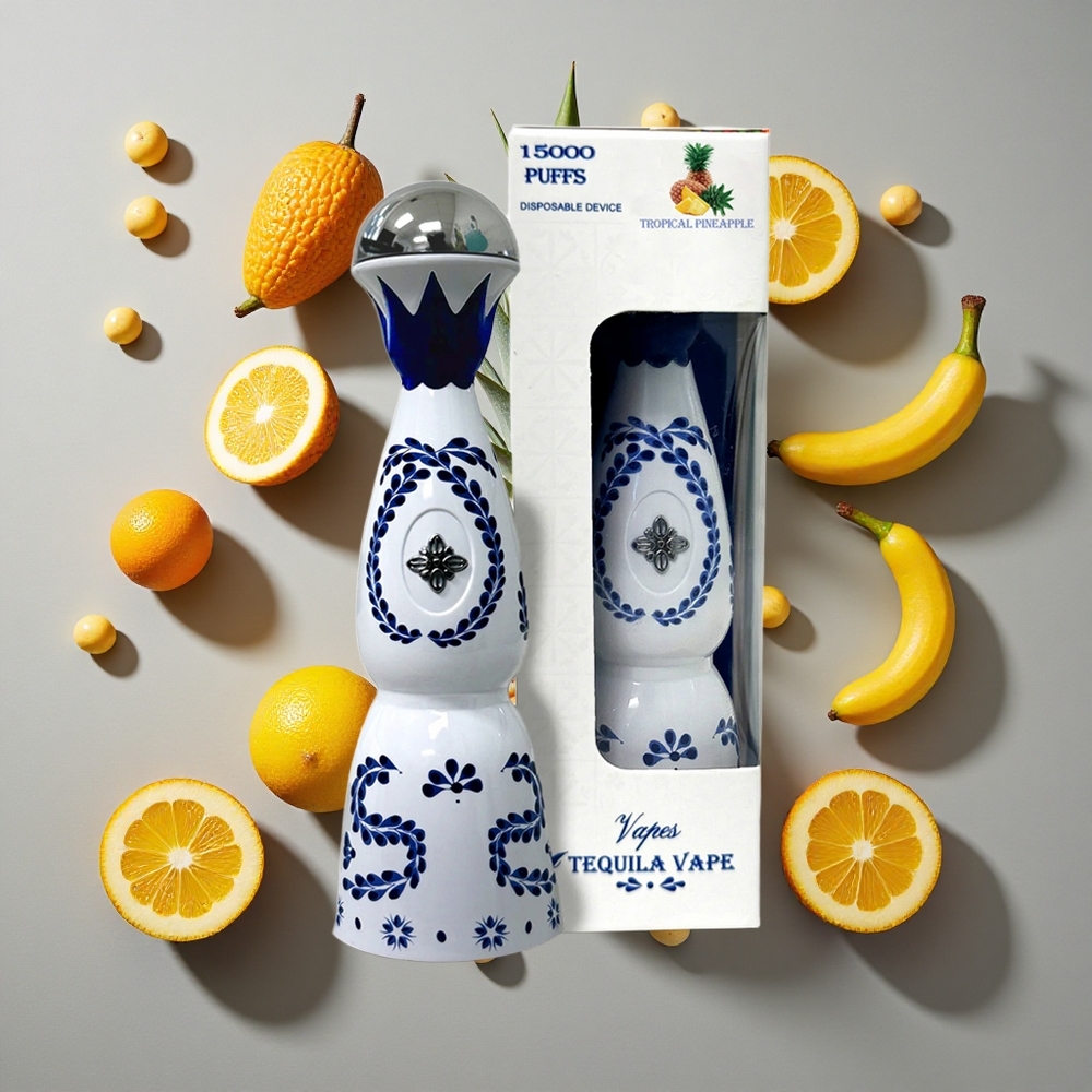 Piña Tropical Humo Azul 15000 Puffs 20mL Recargable USB-C