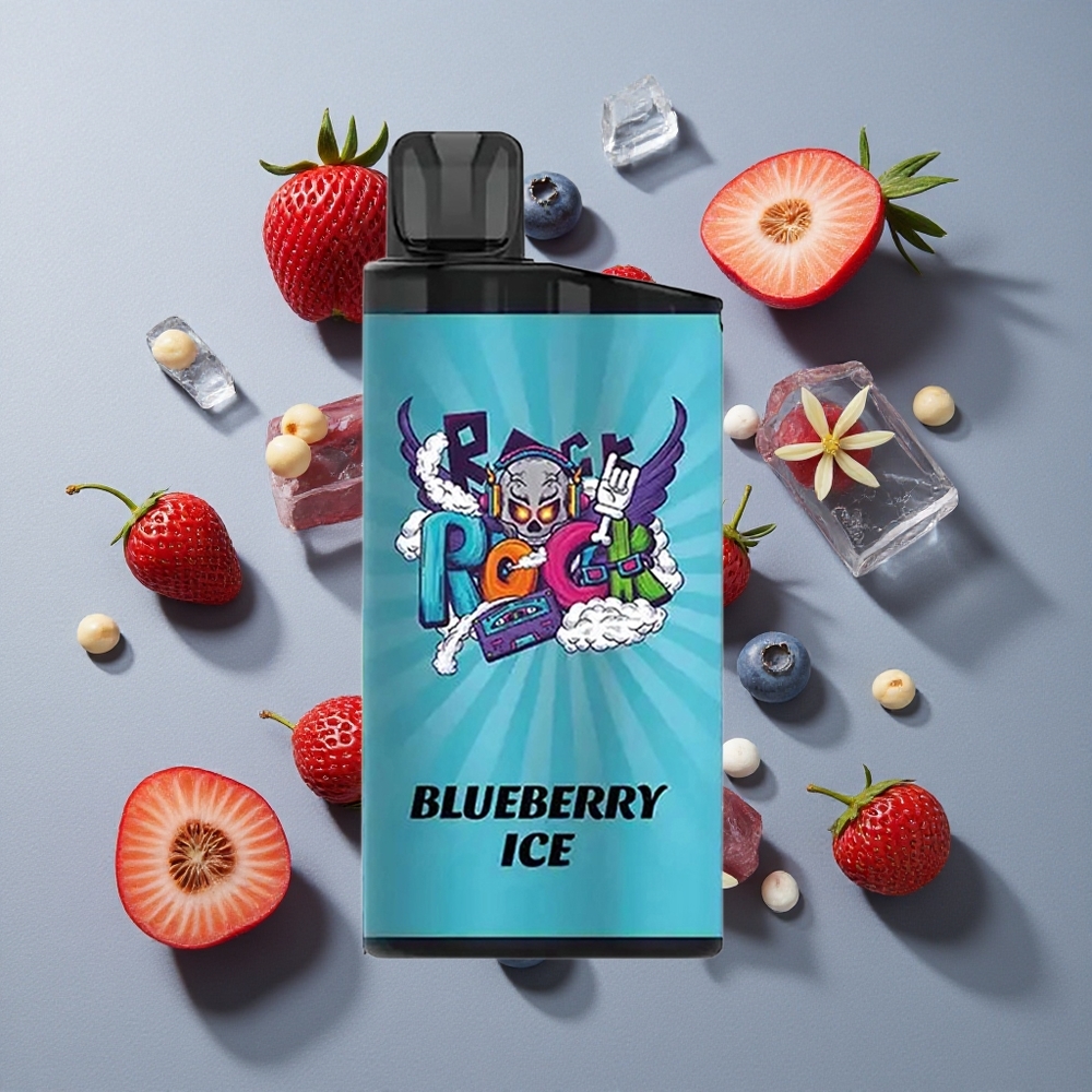 Arándano Azul Hielo IGET Bar Hasta 3500 Caladas Tamaño: 41.3x21.3x94.5mm Capacidad de Batería: 1400 mAh