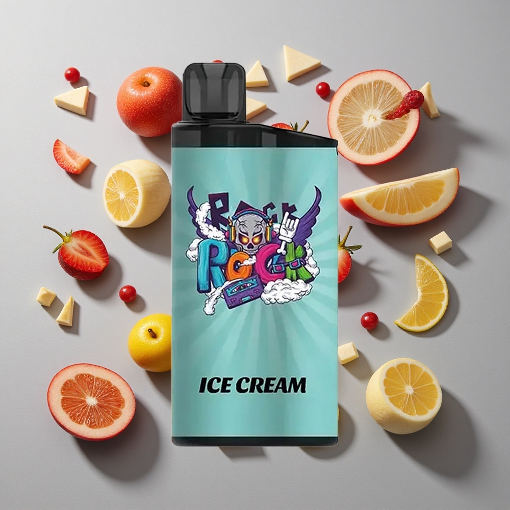Helado IGET Bar 3500 Caladas con Capacidad de Batería de 1400 mAh y Peso Neto de 78g