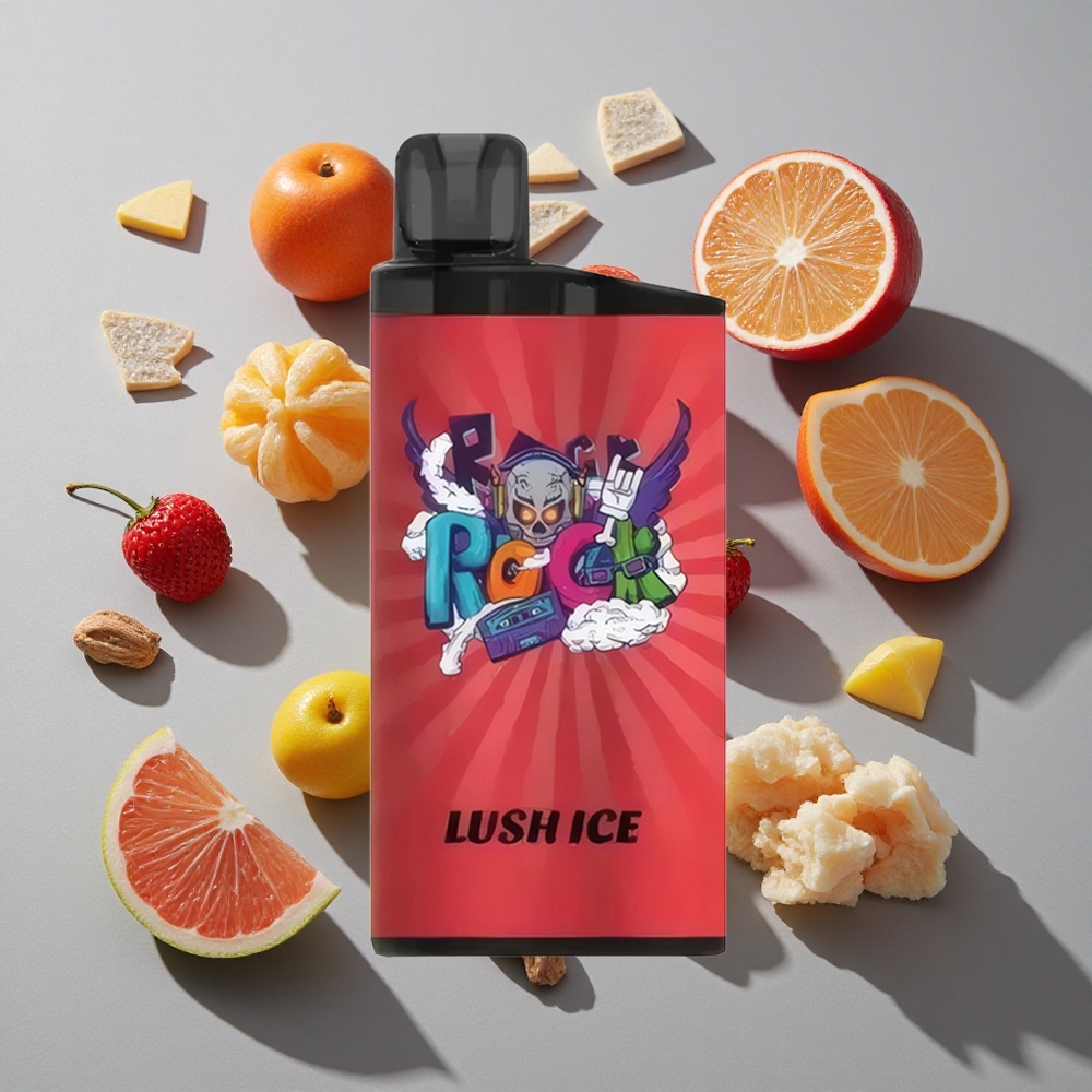 Helado Lush IGET Bar 3500 Caladas Tamaño: 41.3x21.3x94.5mm Batería: 1400 mAh