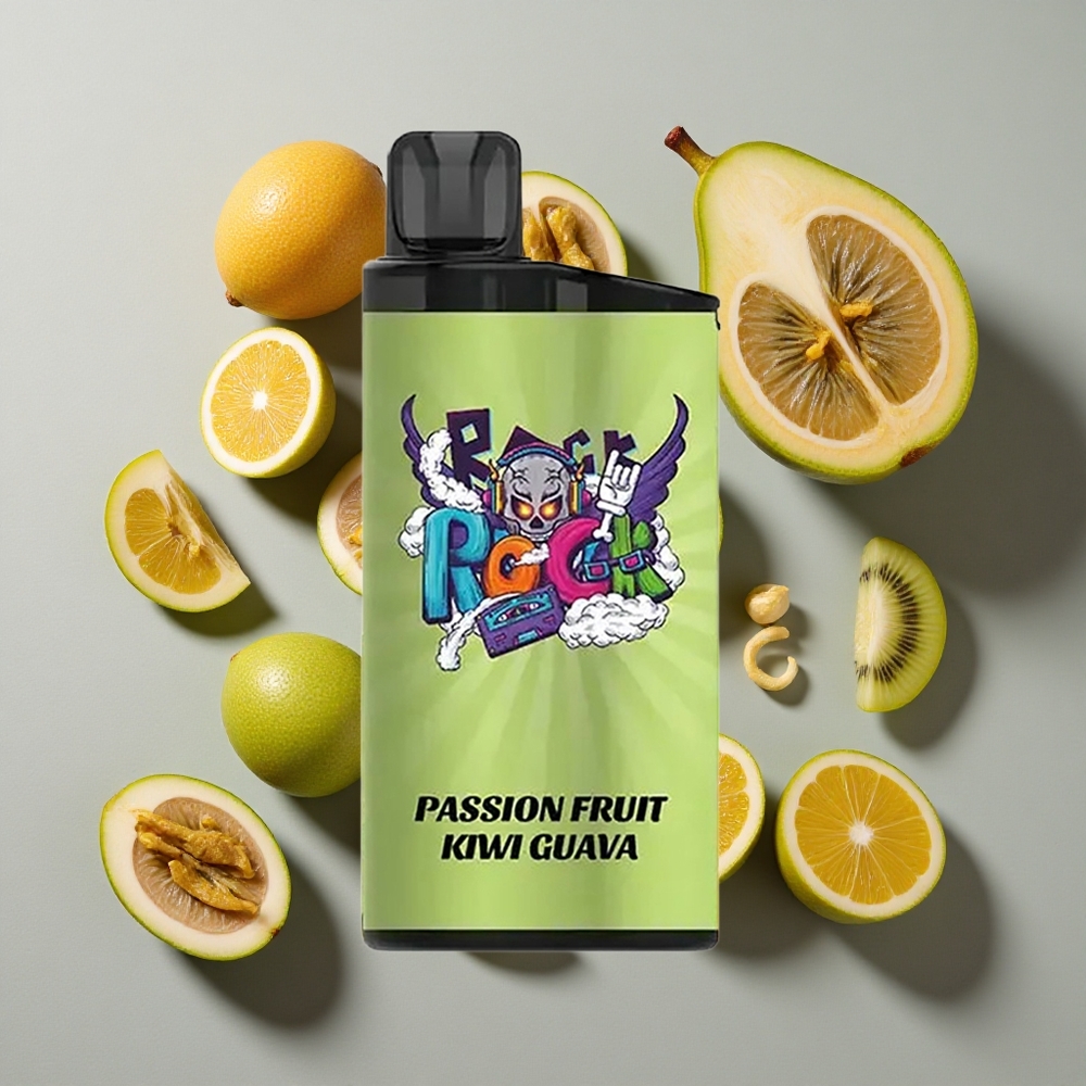 Maracuyá Kiwi Guayaba IGET Bar 3500 Puffs con hasta 3500 Puffs y Batería de 1400 mAh