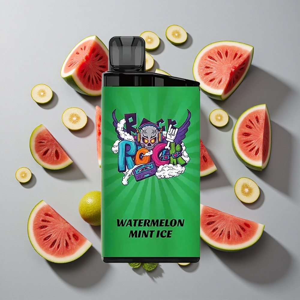 Sandía Menta Helada IGET Bar 3500 Puffs con Capacidad de Batería de 1400 mAh y Peso Neto de 78g