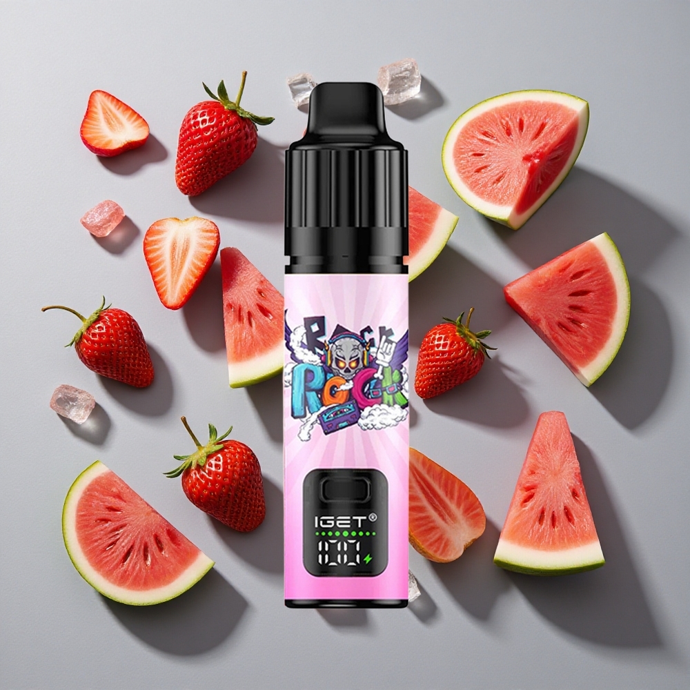 Fresa Sandía Hielo IGET BAR PLUS S3 POD 10000 Caladas 18 ml E-líquido 950 mAh Recargable