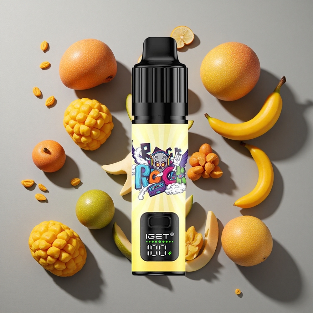 Mango Monstruo IGET BAR PLUS S3 POD 10000 Caladas Vape Desechable 18 ml de Líquido 950 mAh Recargable