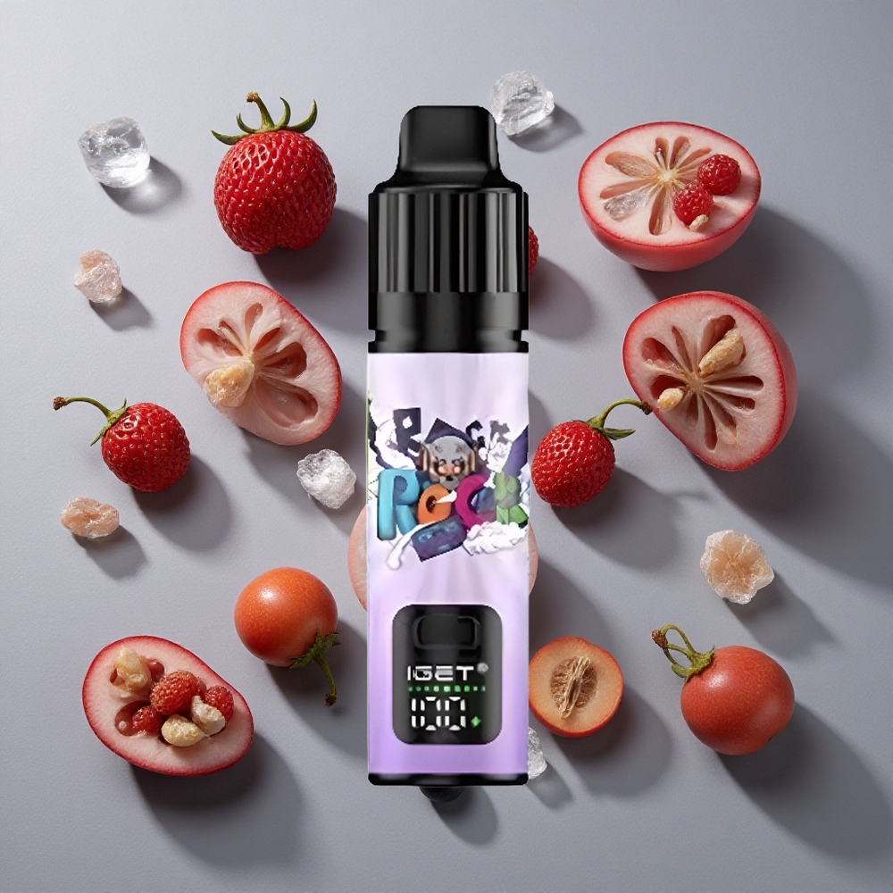 Uva Hielo IGET BAR PLUS S3 POD 10000 Caladas Vape Desechable 18 ml E-líquido 950 mAh Batería Recargable