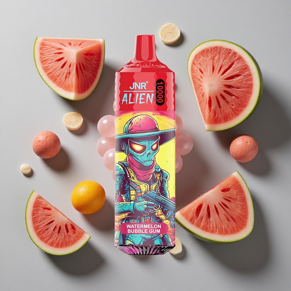 Sandía Chicle JNR Alien 10000 Puffs 850mAh 20ml E-líquido