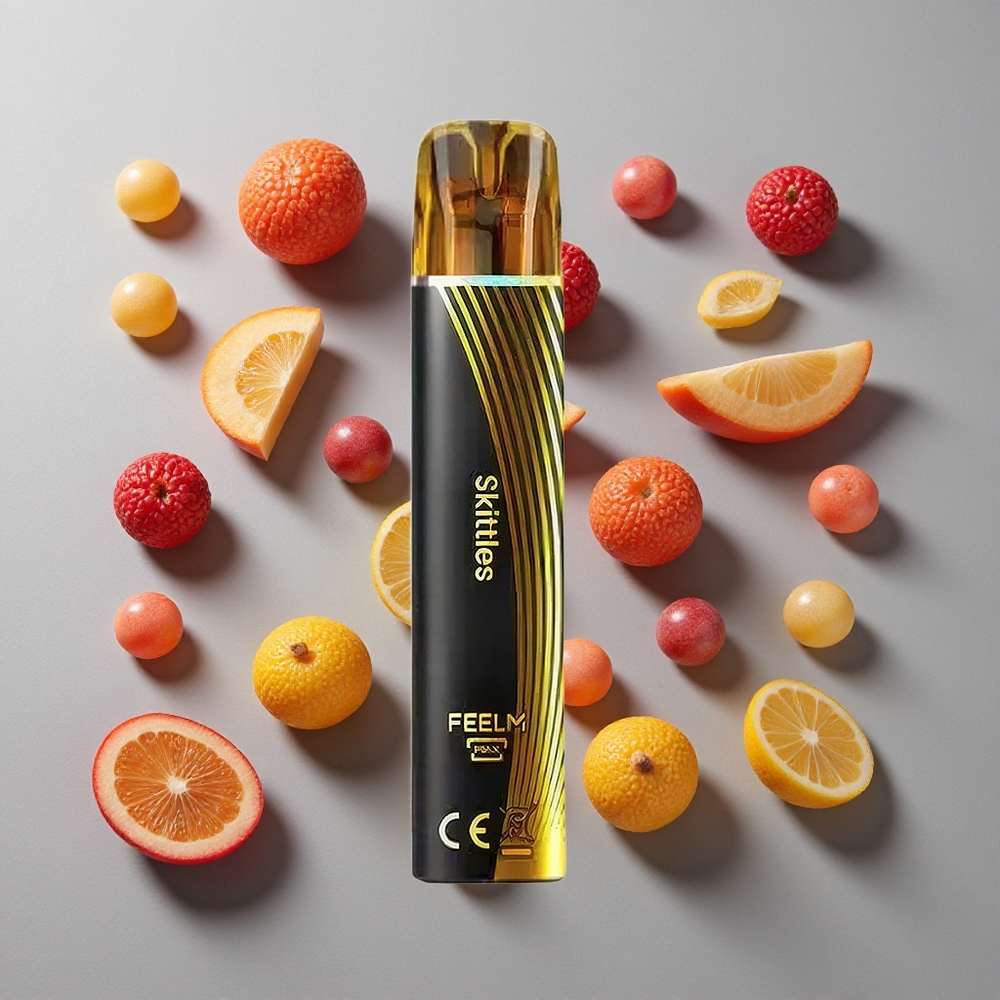 Skittles JNR Black&Golden 800 Caladas Sin Carga Capacidad de Batería 550mAh