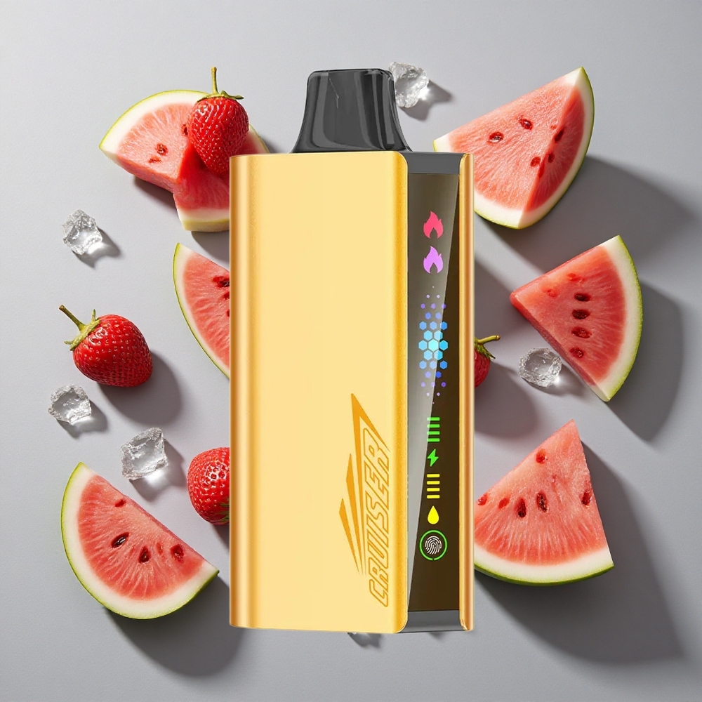 Sandía Helado JNR Cruiser 12000 Puffs Batería incorporada de 3500 mAh Vape Desechable Sin Carga