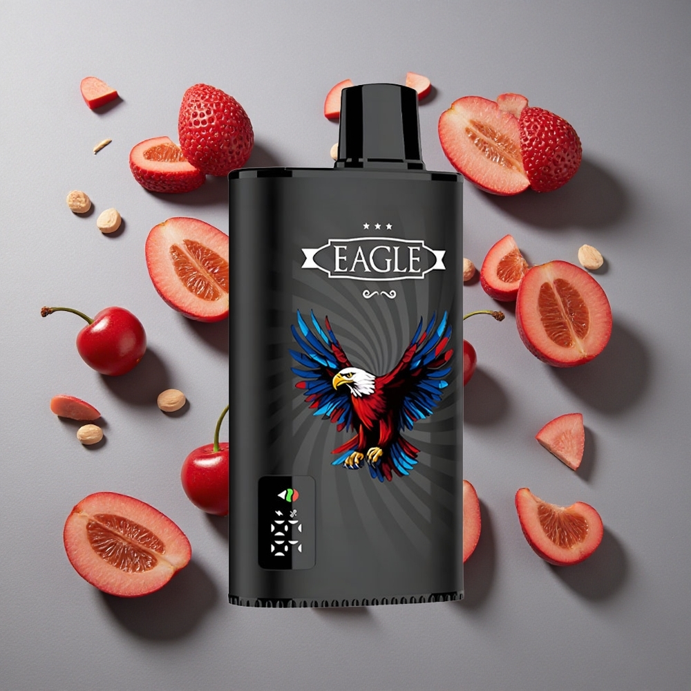 Cereza Cola JNR EAGLE Smart 23000 Puffs Vape Desechable Pantalla Digital 1.0ohm Bobina Mesh