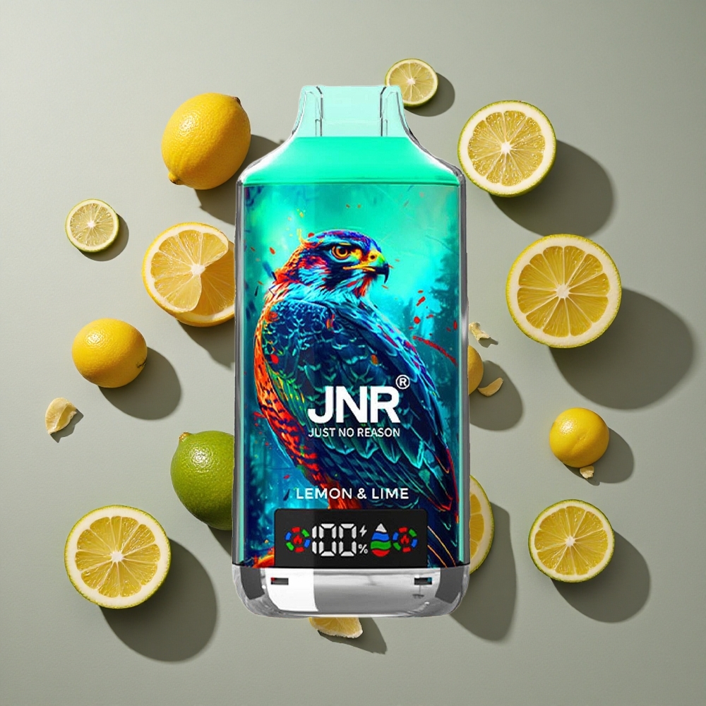 Limón Lima JNR Falcon X 18000 Caladas con Capacidad de Batería 750mAh y Tipo de Bobina Dual Mesh Coil & Dual Core