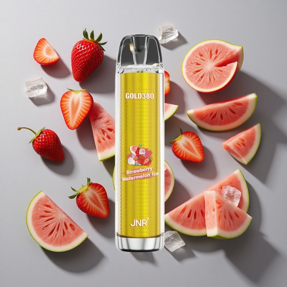 Fresa Sandía Hielo JNR Gold380 6000 Caladas Batería 1500mAh Capacidad de e-Líquido 13ml