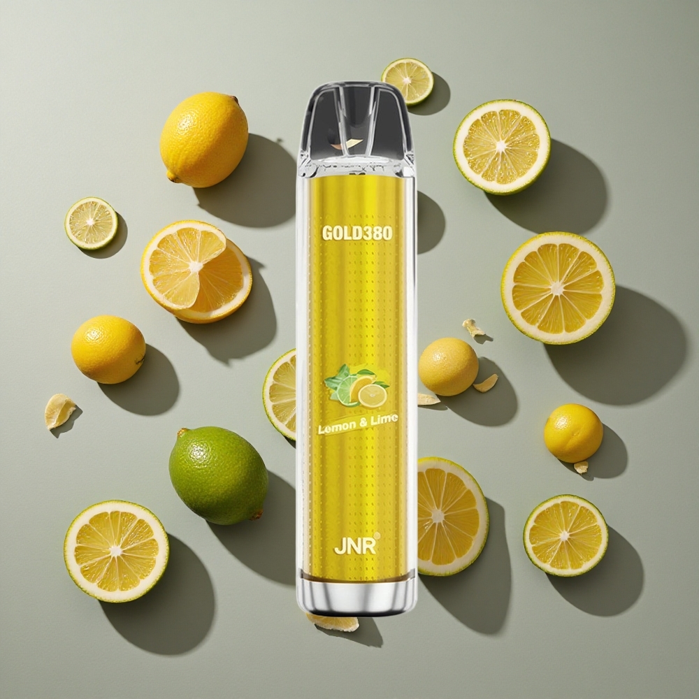 Lima Limón JNR Gold380 6000 Caladas Vape Desechable 13ml Capacidad de Líquido 1.0ohm Bobina de Malla