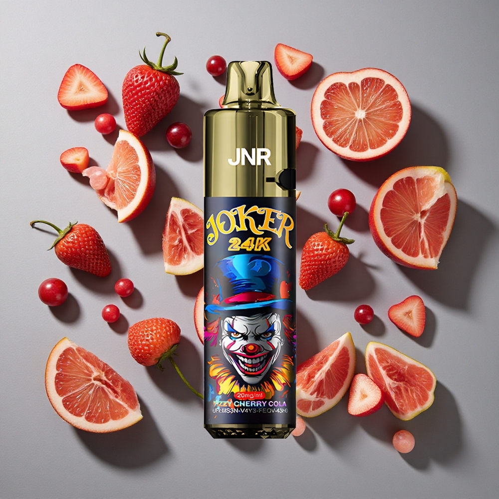 Cereza Refrescante Cola JNR Joker 24000 Caladas Batería de 800mAh Contenido de nicotina del 2%