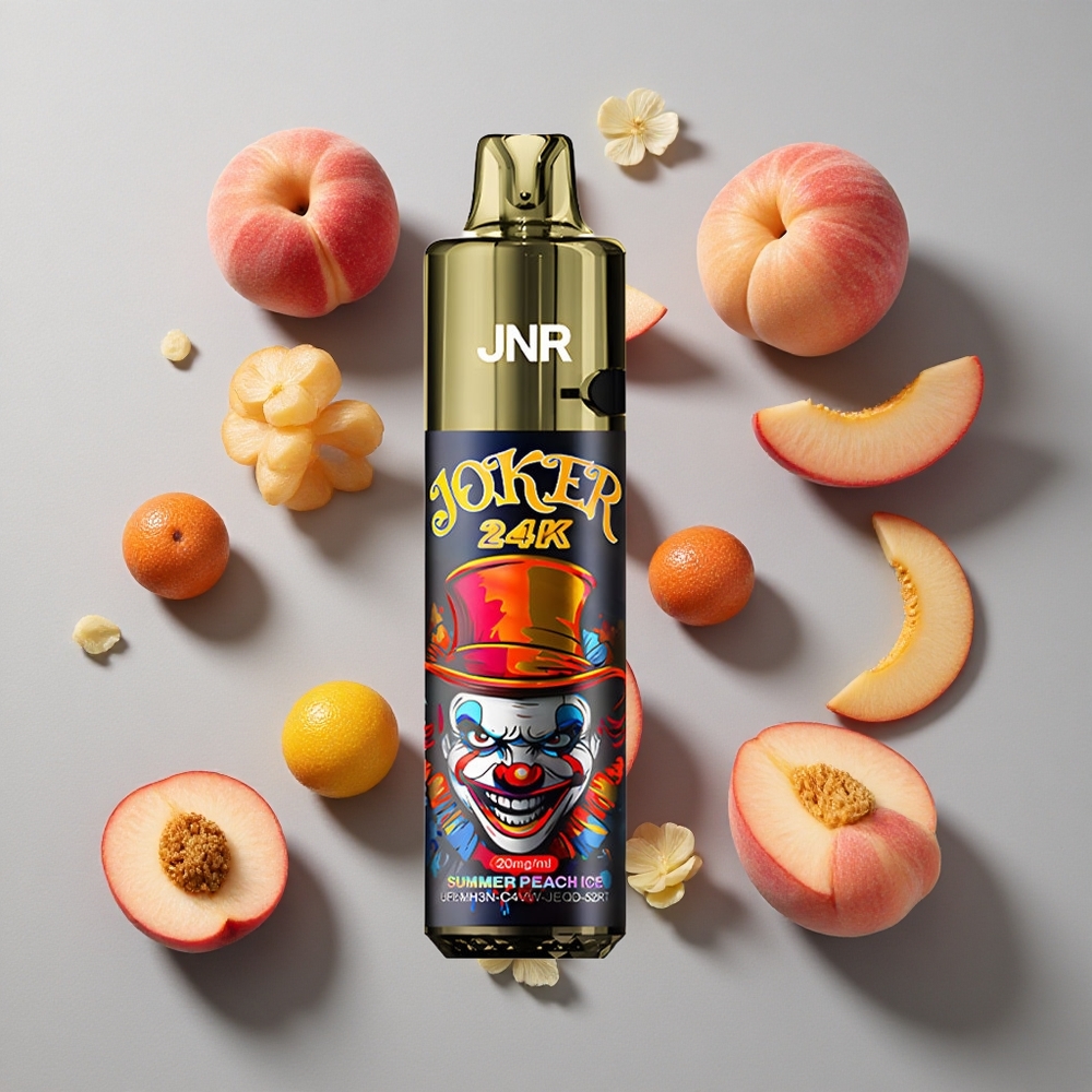 Durazno Helado de Verano JNR Joker 24000 Caladas 2% contenido de nicotina y 800mAh Batería