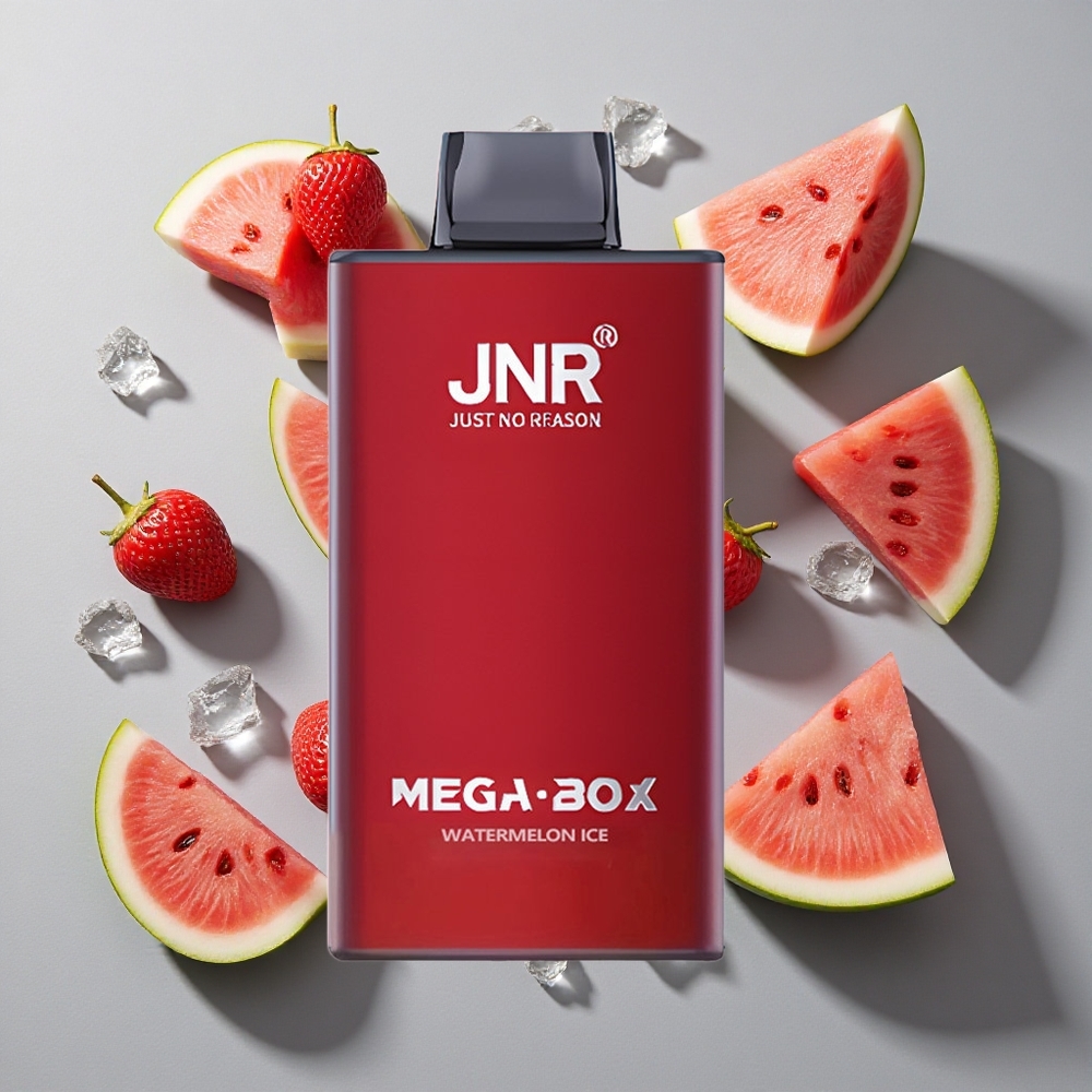 Sandía Helado JNR Mega Box 25000 Puffs Vape Desechable 30ml Capacidad de E-líquido y Tipo-C Carga Rápida