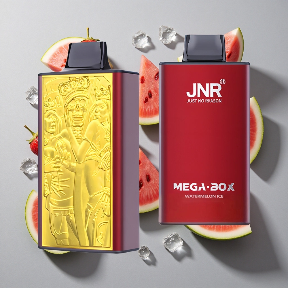 Sandía Helado JNR Mega Box 25000 Puffs Vape Desechable 30ml Capacidad de E-líquido y Tipo-C Carga Rápida