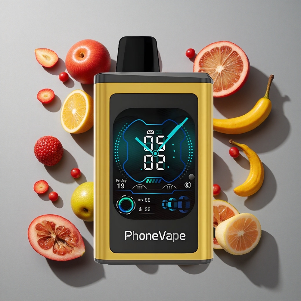 Fucking Fab JNR PhoneVape 30000 chupadas Desechable Vape Pantalla Completa 2% 5% Nicotina