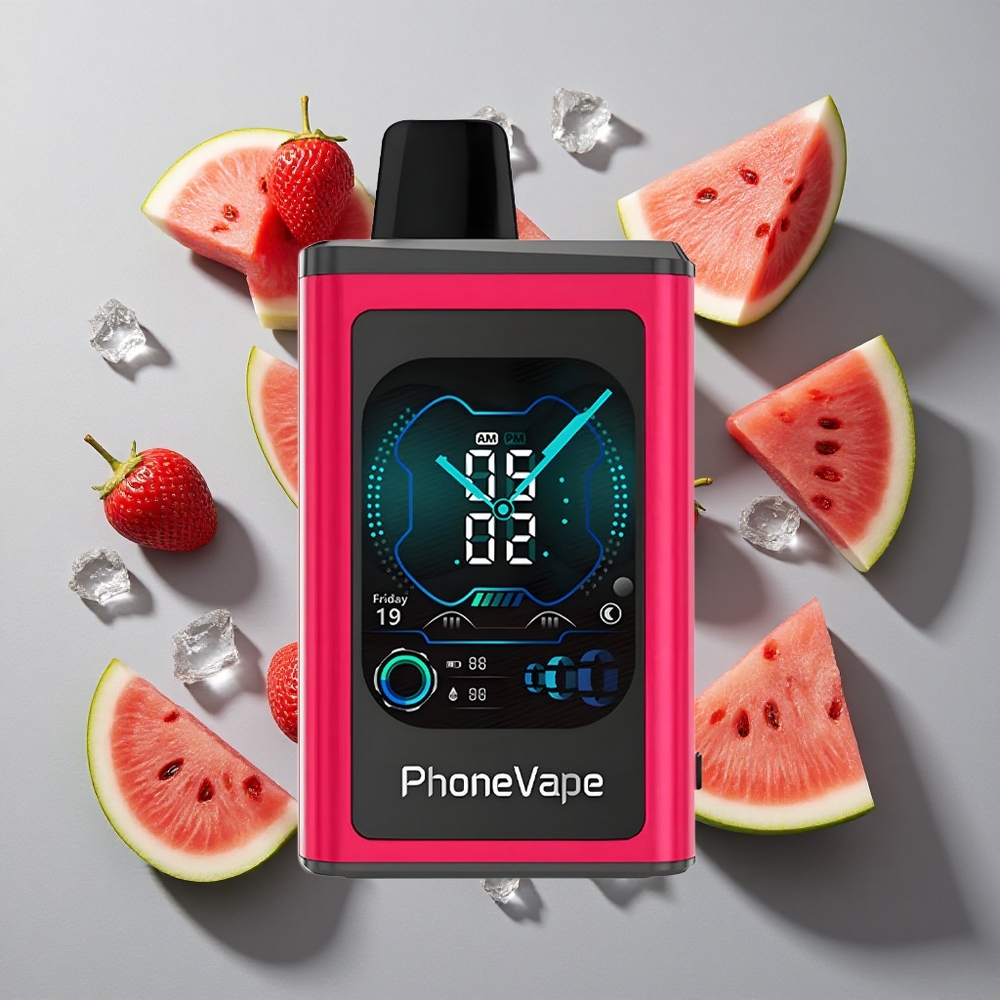 Sandía Helada JNR PhoneVape Vape Desechable 30000 caladas Pantalla Completa Batería Recargable 850mAh