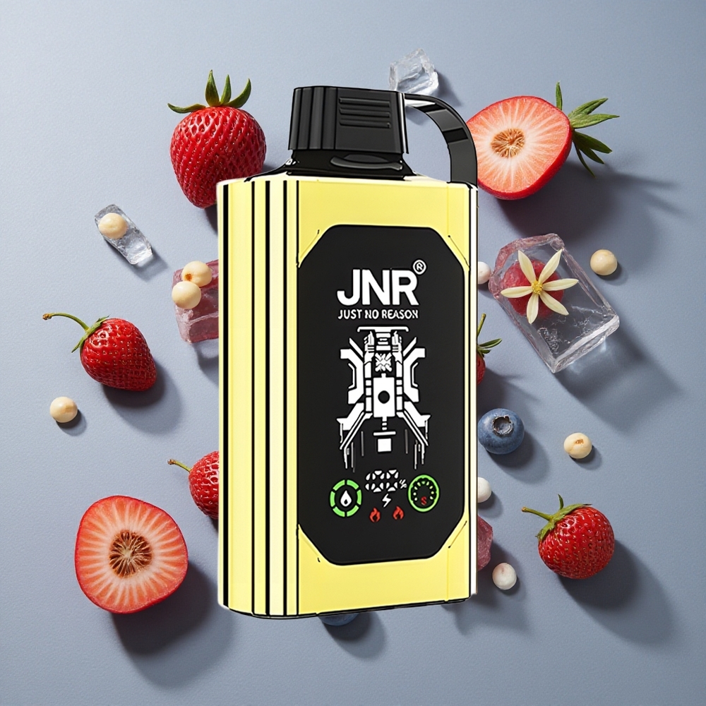 Arándano Helado JNR Shisha Hookah Box 20500 Caladas HD Display Tipo-C Carga Rápida