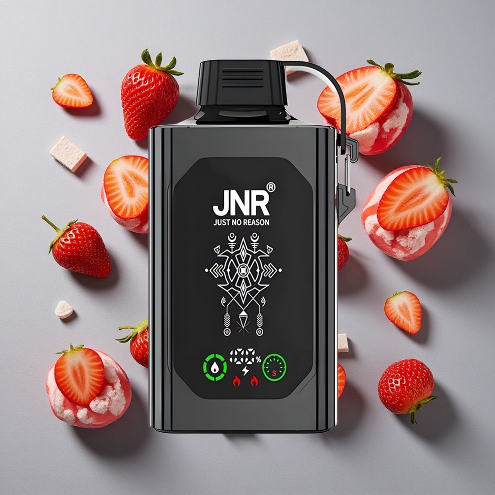 Fresa Helada JNR Shisha Hookah Box 20500 Caladas HD Display Batería 1000mAh