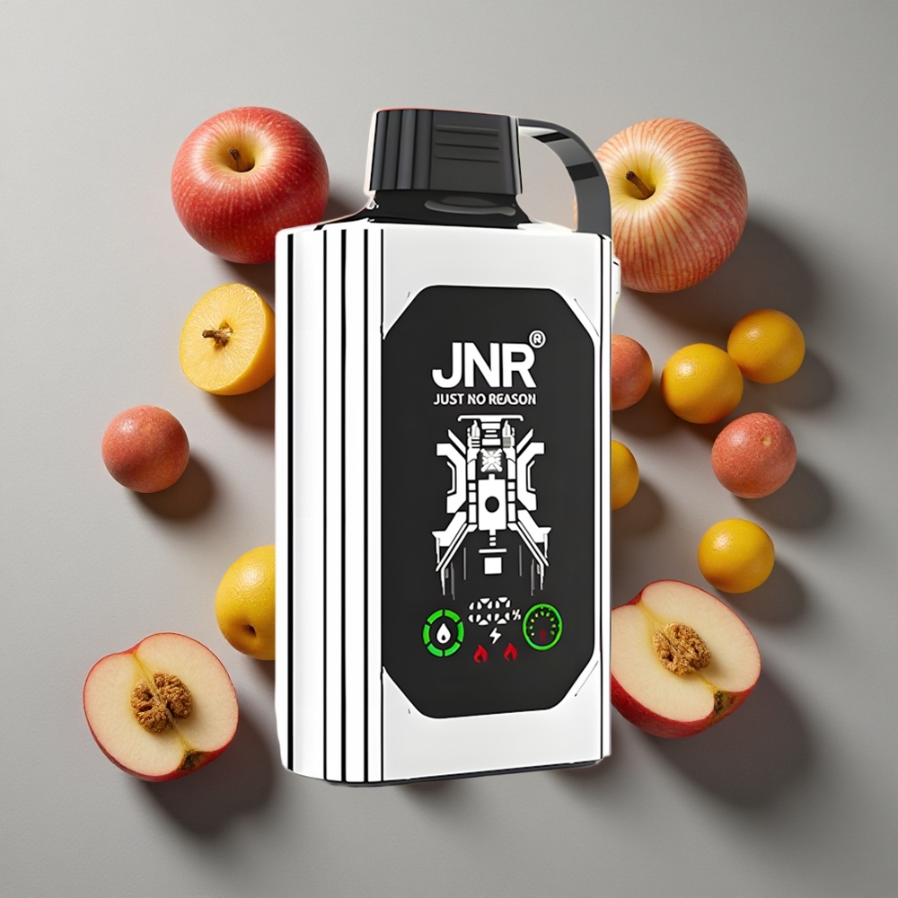 Manzana Doble JNR Shisha Hookah Box 20500 Puffs con Pantalla HD y Batería de 1000mAh