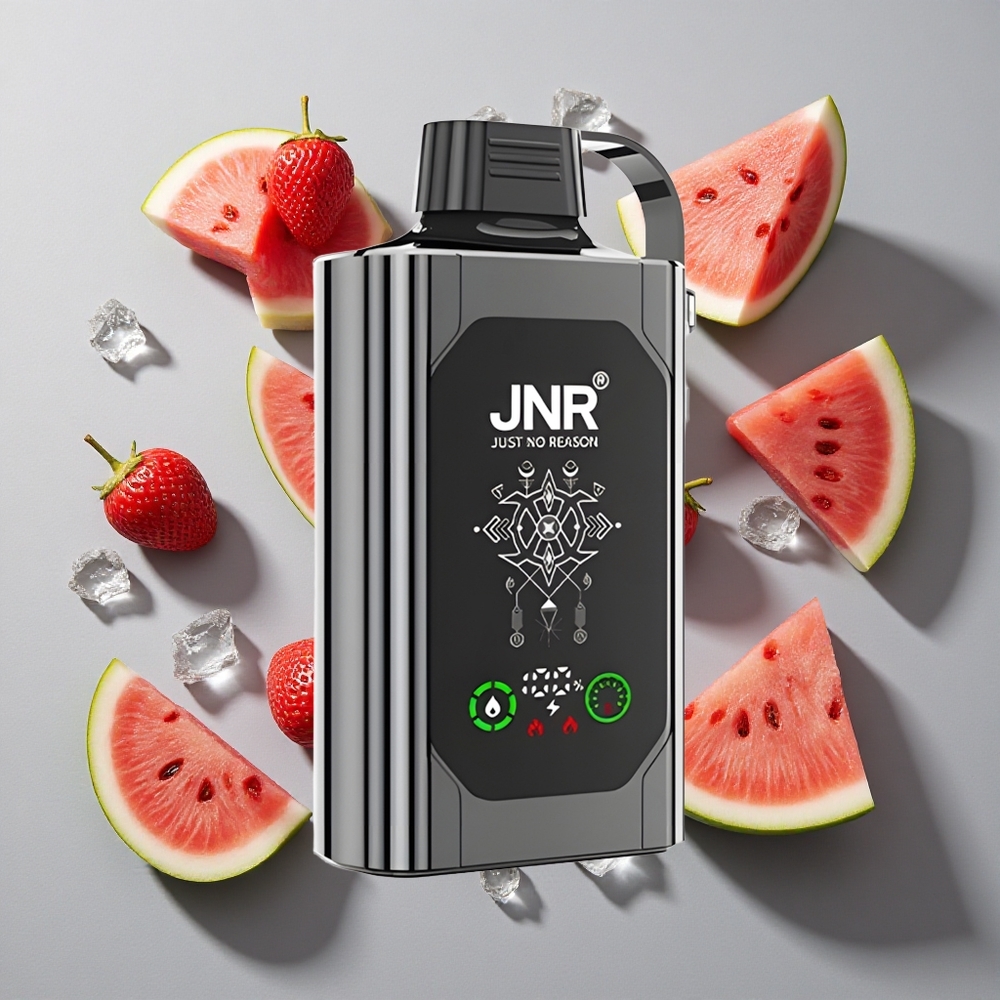 Sandía Hielo JNR Shisha Hookah Box 20500 Puffs con Pantalla HD y Batería de 1000mAh