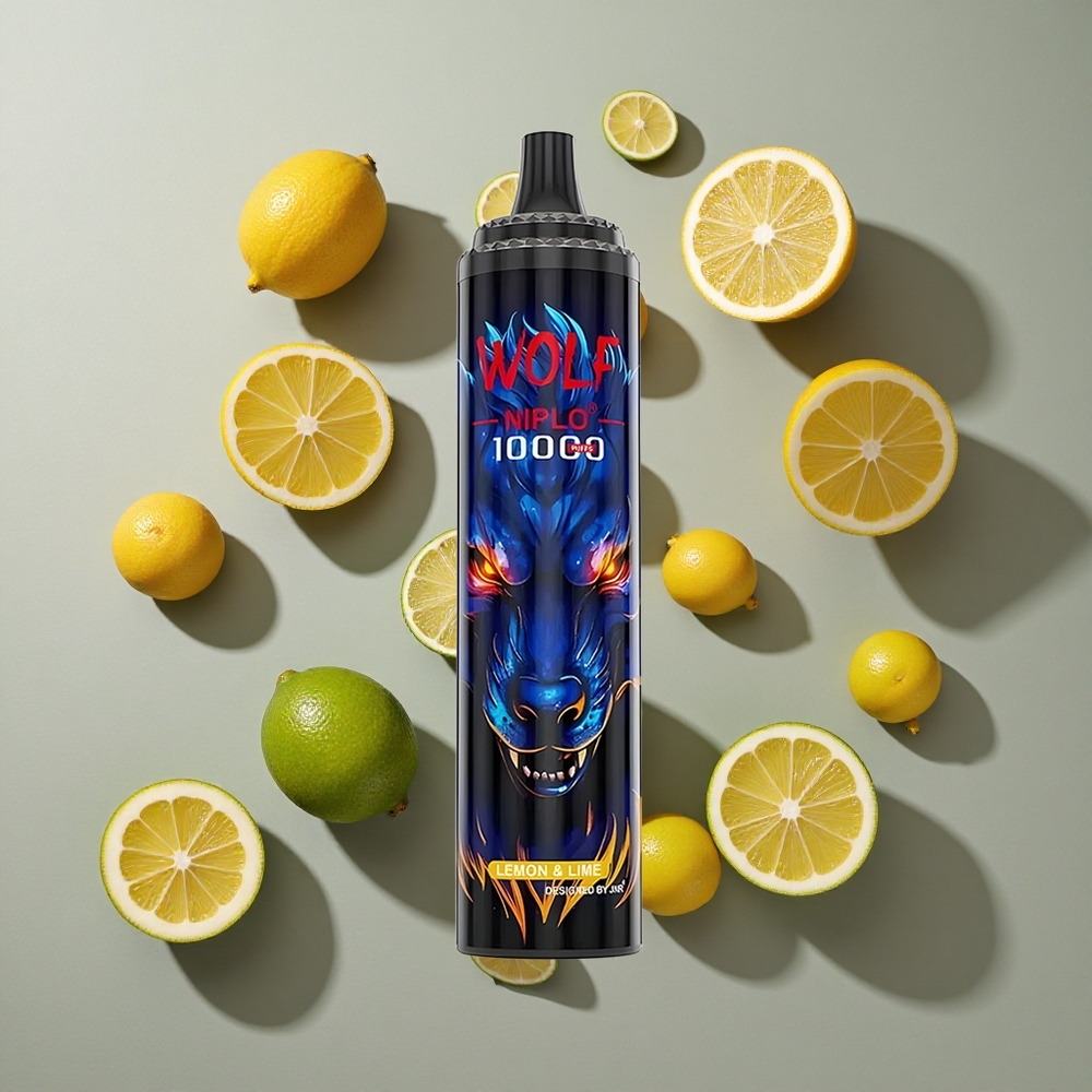 Limón & Lima JNR Wolf Niplo 10000 Caladas Capacidad de batería: 650mAh Capacidad de líquido: 20ml