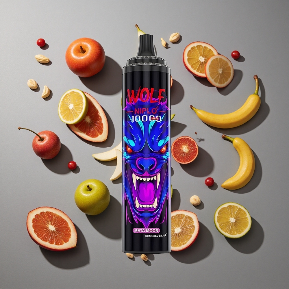 Luna Meta JNR Wolf Niplo 10000 Caladas Capacidad de batería: 650mAh Capacidad de líquido: 20ml
